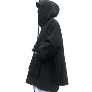 Men's Techwear Hoodie Cyberpunk Tactical Streetwear Cargo Pullover Multi-Pocket Harajuku Urban Darkwear Hip Hop <b>Gothic</b> <b>Jacket</b> - Product Image 2