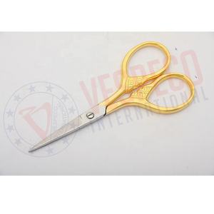 Professional Straight Stainless Steel Blade Embroidery Scissors Sharp Tip Beauty <b>Tool</b> for Sewing <b>Thread</b> Manicure Scissors - Product Image 1
