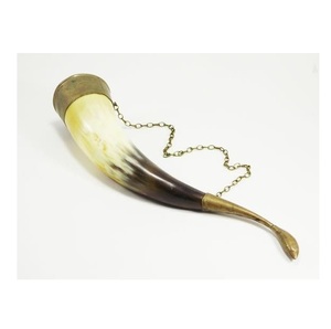 Decorative Buffalo Drinking Horn Premium Polished Ox Horn Cup with Durable Finish for <b>Beer</b> and Mead - Product Image 4