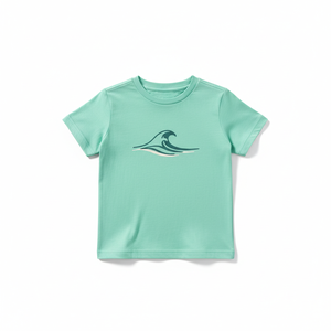 เสื้อยืดเด็กทำจากผ้าฝ้าย 100% ระบายอากาศได้ดี แขนสั้น ขายออนไลน์ ราคาถูก - Product Image 1