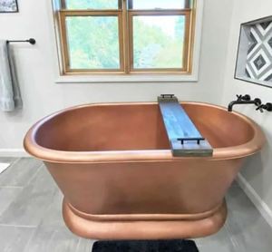 <b>Bath</b> Tub Free Standing handcrafted Pure Copper at Cheap and Affordable price For Luxurious Villa - Product Image 1