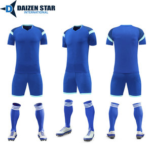 Uniforme de Fútbol Sublimado DSI, 100% Poliéster, Transpirable, Manga Corta, Nombre del Equipo Personalizado, Antibacteriano, Secado Rápido, Anti-UV, Suave - Product Image 4
