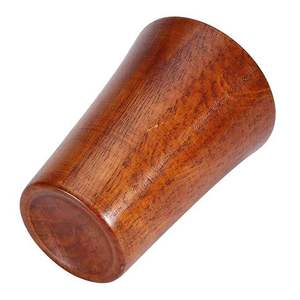 Verre à boire en bois design avec finition naturelle lisse, vaisselle artisanale haut de gamme pour la maison et l'usage commercial - Product Image 6