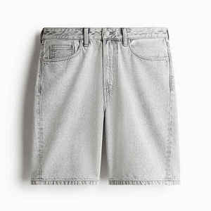Shorts en jean délavé vintage RELICSTAR CARPORATION pour femme, taille mi-haute, style Y2K streetwear, avec ceinture, décontracté, été, séchage rapide, directement de l'usine - Product Image 6