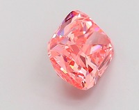 Diamante Cultivado en Laboratorio IGI de 2.01 Quilates, Corte Cojín Modificado, Color Rosa Intenso, Claridad VS1, Corte Excelente, Pulido Exquisito, Gema de Joyería de Lujo