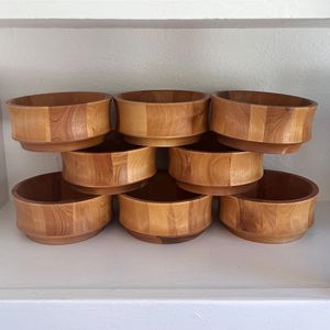 Tazón de Madera Artesanal para Comer, para Comidas y Aperitivos - Product Image 1