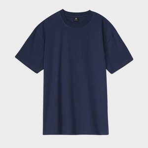Camiseta unisex oversize de corte holgado con hombros caídos, color liso, manga corta, estilo casual, de algodón, para streetwear. - Product Image 6