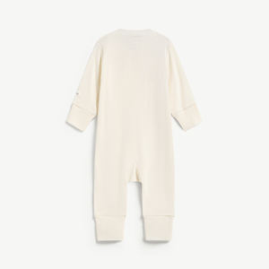 Mameluco Ajustado de Manga Larga con Botones a Presión para Bebé Recién Nacido, Unisex, de Lyocell y Spandex, ODM Vietnam - Product Image 2