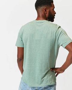 เสื้อสเวตเตอร์ไหมพรมเมอริโนแขนสั้นคอกลมสีพื้นแบบใหม่ เสื้อยืดลำลองพรีเมียมสั่งทำพิเศษสำหรับผู้ชาย - Product Image 6