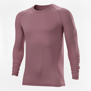 2026 มวย MMA ยูโด ศิลปะการต่อสู้ชายเสื้อแขนยาวสีม่วงโพลีเอสเตอร์ทุกฤดูกาลชุดออกกำลังกาย - Product Image 4