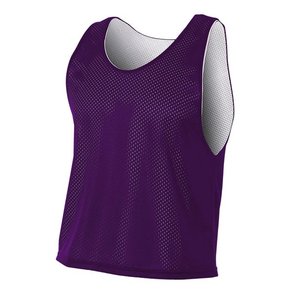 Chaleco Deportivo Lcrosse Naranja de Malla sin Mangas, Transpirable, Unisex para Adultos - Product Image 5