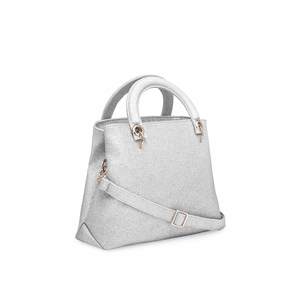 <b>Silver</b> Fancy Evening Hand <b>Bag</b> P54393 - Product Image 2