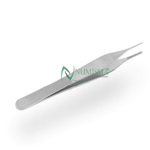 Pinces à doigts en acier inoxydable de qualité supérieure, pinces manuelles en métal à pointe dentelée, instruments certifiés CE - Product Image 4