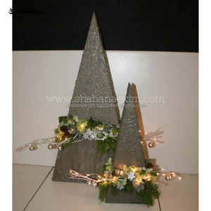 2024 artesanía de madera adorno de Ángel centro de mesa de Navidad mostrar piezas decoraciones navideñas de madera - Product Image 4