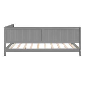 Divano Letto in Legno a Grandezza Naturale in Stile Daybed Grigio - Product Image 6