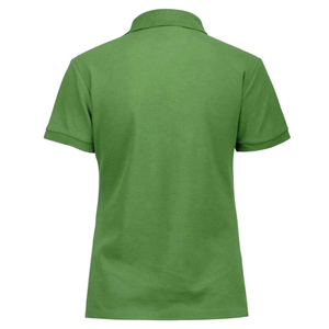 เสื้อโปโลแขนสั้นผู้หญิงคุณภาพสูง สวมใส่สบาย ระบายอากาศได้ดี ผ้าถักทอ  รับสกรีนโลโก้ ลายเรียบ ขายดี - Product Image 2
