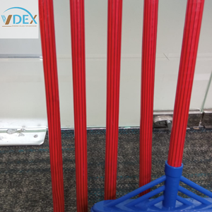 Fabricante de fábrica, precio al por mayor, palo de cepillo de madera y cubierta de PVC para escoba con palo de madera - Product Image 3