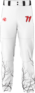 Maillot de baseball blanc pour homme à manches courtes, sublimé, respirant, en polyester, personnalisable avec nom d'équipe et logo avant - Product Image 5