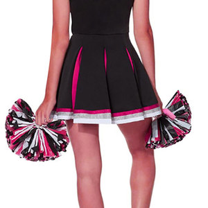 Uniforme de cheerleading pour jeunes groupes, personnalisé par Solid Trader, avec impressions sublimées vives, structure souple, avantage concurrentiel et design élégant - Product Image 4