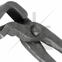 Pince à feu professionnelle de 15 pouces, directement du fabricant, outils de fermeur, réutilisable, poignée ergonomique antidérapante pour le ferrogerie équine, grande taille