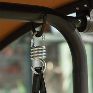 3-Person Patio <b>Swing</b> for <b>Outdoor</b> Porch Comfortable Seating for Family Gatherings - Product Image 5