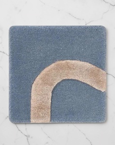 Hand Tufted Low Pile Abstract Wool <b>Rug</b> Anti-Bacteria PET Friendly Eco-Friendly Non-Slip <b>Thin</b> Modern Design Latex Backing for - Product Image 5