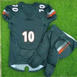 Uniformes de football américain haut de gamme conçus pour la performance et la durabilité, parfaits pour les équipes de tous niveaux. Commandes en gros disponibles. - Product Image 4
