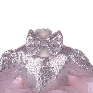 ชุดเดรสเจ้าหญิงสำหรับเด็กผู้หญิงแรกเกิด,ชุดกระโปรงงานเลี้ยงแต่งงานงานปาร์ตี้วันครบรอบ1ปีดีไซน์ใหม่แบบกำหนดเอง - Product Image 5