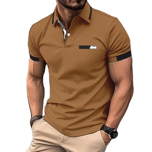 Nuevo diseño 100% camisetas de poliéster de talla grande logotipo personalizado impreso espacios en blanco diseñador de los hombres Golf Polo camiseta para hombres ropa deportiva - Product Image 2