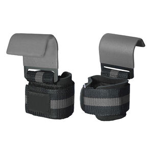 Heavy duty gym grip support accessory for pulling workouts <b>weight</b> lifting hooks for strength <b>training</b> routine daily exercise use - Product Image 5