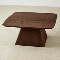 Table basse en bois extra large, table de salon en bois massif, table centrale artisanale, mobilier de maison moderne et rustique