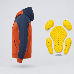 Sudadera con Capucha para Motociclistas, Personalizada para Hombre, con Armadura CE, Diseño Transpirable y Resistente al Viento, para Carreras, Turismo y Aventuras - Product Image 2