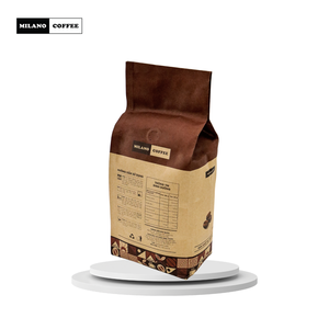 Café en Grains Torréfiés Légèrement Arabica Robusta du Vietnam, Mélange Full City, Vente en Gros, OEM Milano Coffee, Durée de Conservation 1 An - Product Image 3
