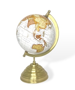 Globo Terráqueo Flotante Magnético de Metal Negro de 3 Pulgadas, Hecho a Mano, Ecológico, Decoración de Escritorio, Regalo de Graduación - Product Image 2