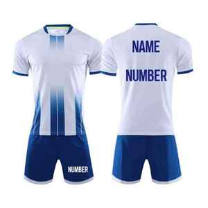 Free Custom Soccer Jersey Set with Logo Soccer Uniform Sublimation Printed Football Shirts Teams Wear - Product Image 2