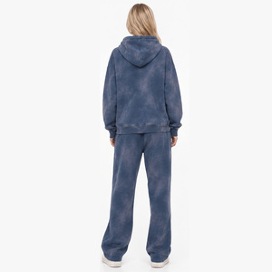 Conjunto Deportivo Vintage Personalizado para Mujer, Efecto Deslavado, Sudadera Transpirable Premium y Pantalones Jogger, Ropa Casual Urbana - Product Image 2
