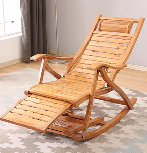 Silla de lectura ergonómica de madera (diseño de gravedad cero) - Product Image 3