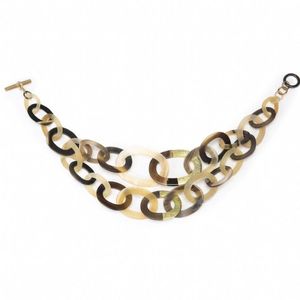 Elegante Collar de Cuerno con Diseño Artístico Minimalista, Perfecto para las Tendencias de Joyería Contemporánea y para el Uso Diario - Product Image 3