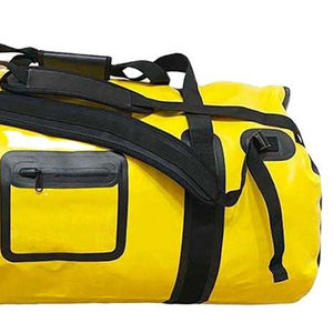 Bolsa de Viaje Plegable Ligera, Grande, de Color Amarillo, Personalizada, Impermeable, con Logotipo Personalizado - Product Image 6