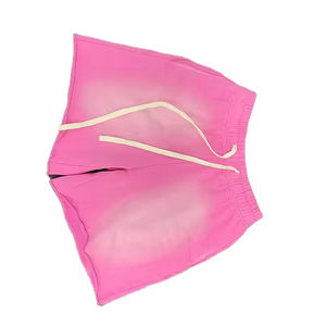 กางเกงขาสั้นผู้ชายขายส่งออนไลน์ ล้างสีแบบแอซิด คุณภาพสูง ใส่สบาย ผ้าฝ้ายผสมโพลีเอสเตอร์ สีพื้น เอวกลาง ตกแต่งลาย เหมาะสำหรับออกกำลังกาย - Product Image 6