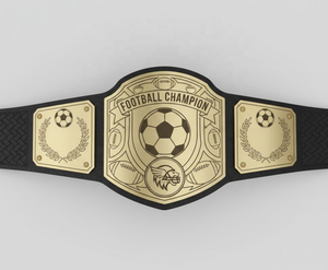 เข็มขัดแชมป์มวยหนังแท้และ MMA สำหรับการแข่งขันเทควันโด แบบ unisex - Product Image 1