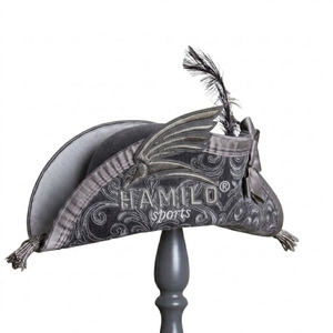 Low MOQ Unique Design Admiral Bicorn Napoleon Costume Hat for Adults Napoleon Uniform Wool Hat With Custom Color Lace Bicorne H - Product Image 2