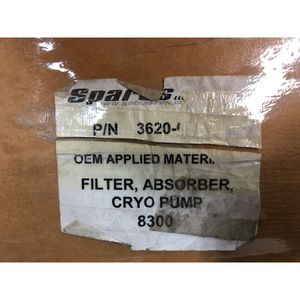 Filtro AMAT 3620-01018, Absorbedor, Bomba Criogénica, 8300 - Equipo y Piezas de Semiconductores de Confianza de Tradicción Global - Product Image 3