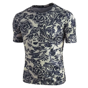 T-shirt pour homme 100% coton, coupe ample, imprimé, col rond, sublimation, prix abordable, demandé par les clients. - Product Image 1