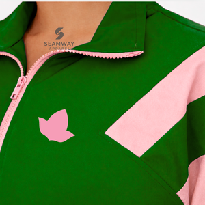 Alpha |   Kapa |   Veste coupe-vent Alpha Sorority, veste décontractée coupe-vent, veste imperméable pour l'extérieur, veste anorak brodée - Product Image 3