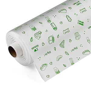 Nuevo Rollo de Papel de Envolver Flores Reciclable y Resistente a la Grasa 2026, Diseño de Logotipo Impreso Personalizado para Envoltura de Regalos - Product Image 4