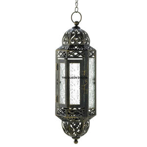 Creative <b>Black</b> Iron top Christmas Decorative <b>Lantern</b> For Sale Classic Design Home Decorative Hanging <b>Lantern</b> Brown Wood <b>Lantern</b> - Product Image 4