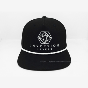 Gorras Snapback de Alta Calidad con Logotipo Personalizado de Fábrica en Vietnam, Visera Plana, Estructuradas, con Cuerda Decorativa, Estilo Casual Urbano - Product Image 2