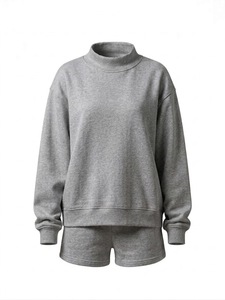 Sudadera Oversize Personalizada para Mujer con Logotipo Impreso, Cuello Redondo, Felpa de Algodón Sólido y Bordado, Venta al Por Mayor del Fabricante - Product Image 1