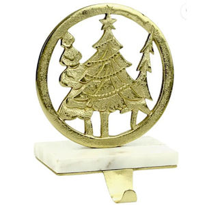 Bow Knot Shape Silver Christmas <b>Stocking</b> <b>Holder</b> For Hanging Decorative Use Xmas <b>Stocking</b> <b>Holder</b> For Fireplace Use - Product Image 3